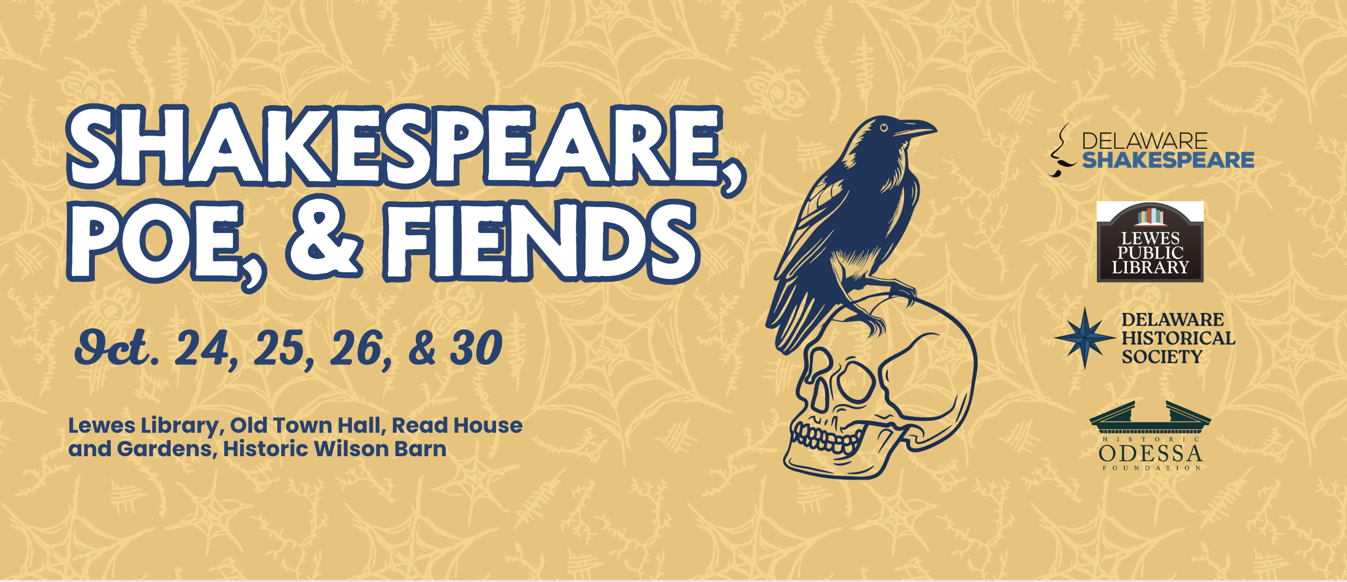 Shakespeare, Poe, & Fiends 2025